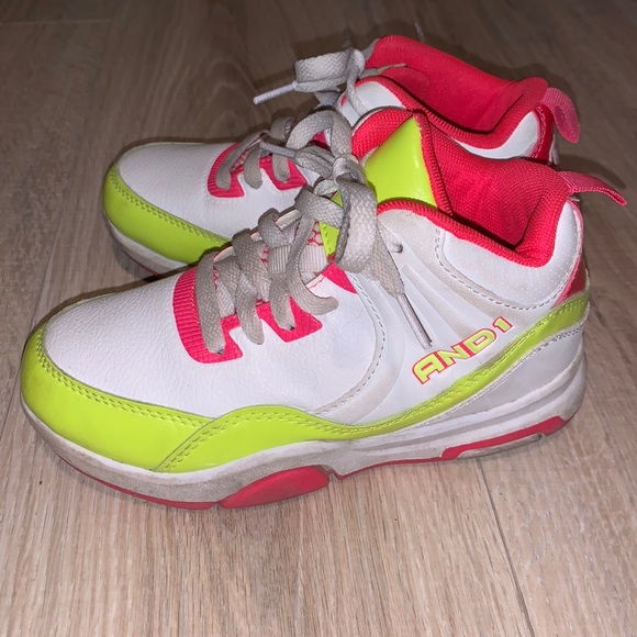 and1 white shoes
